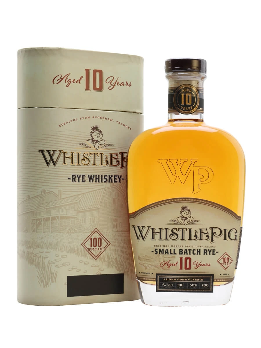WhistlePig 10 Year Straight Rye Whiskey