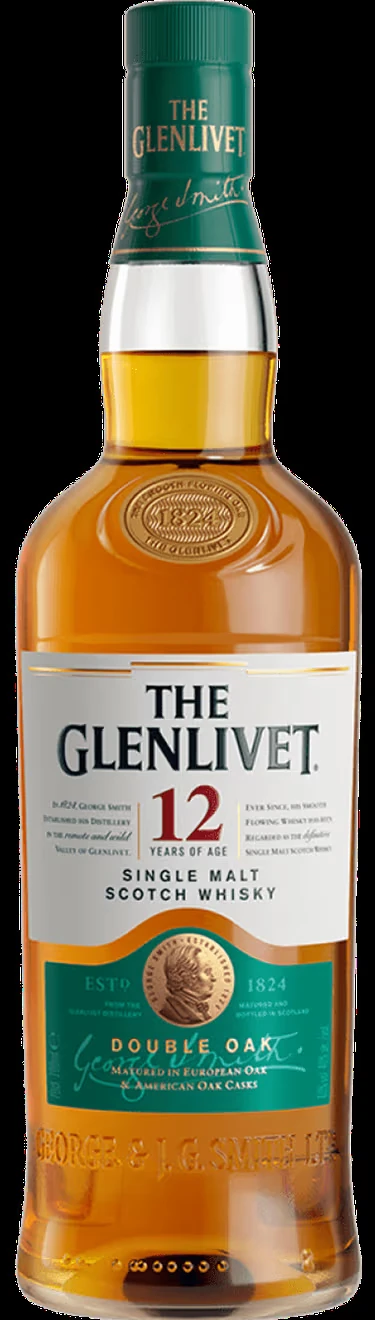The Glenlivet 12 Year Old Single Malt Scotch Whisky