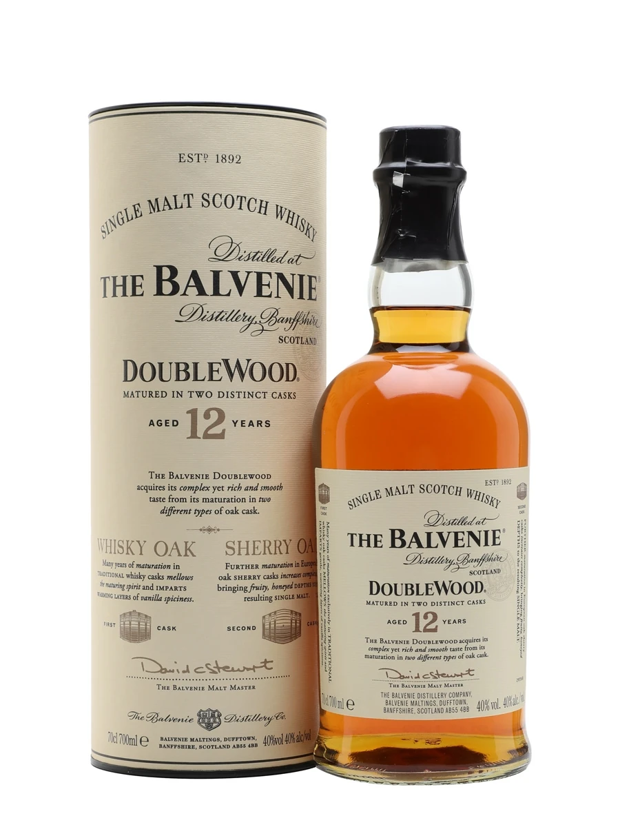 The Balvenie DoubleWood 12 Year Old Single Malt Scotch Whisky