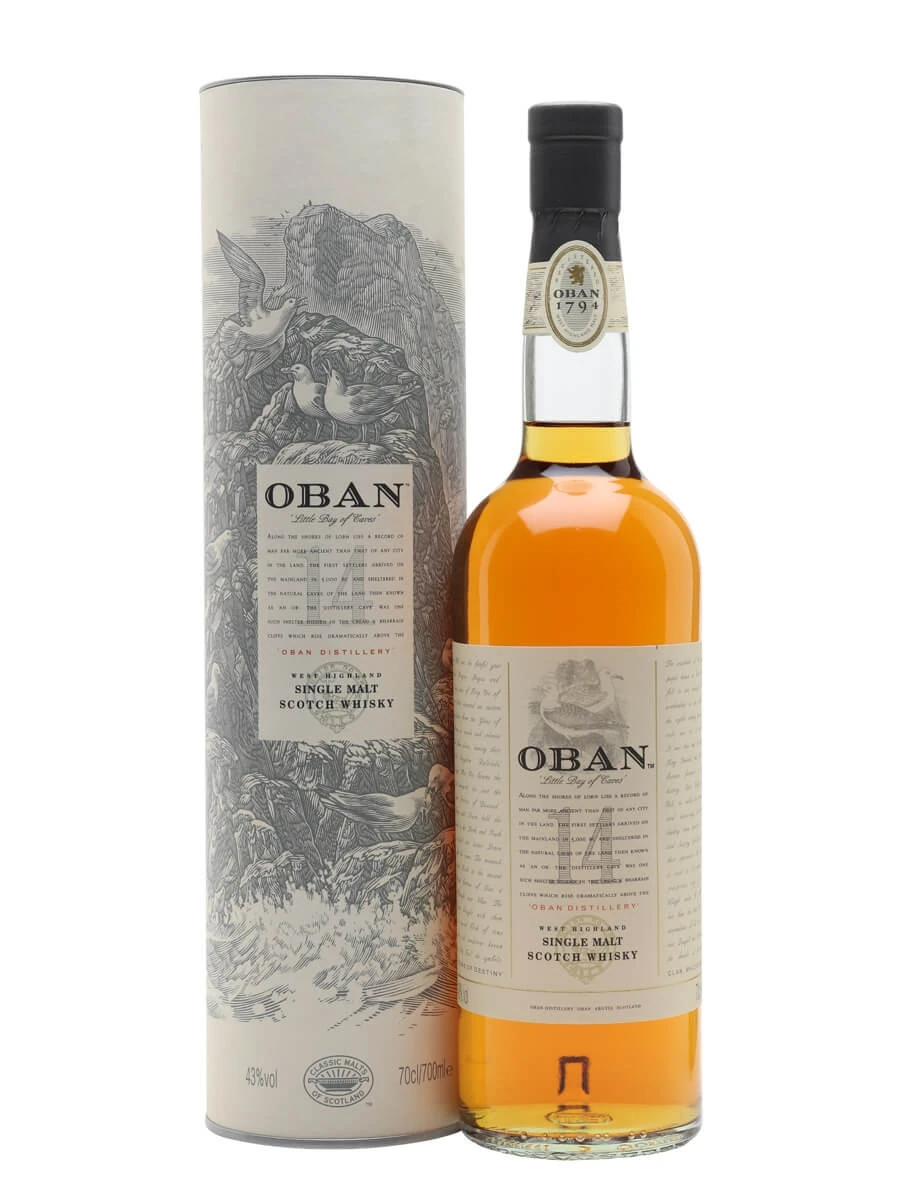 Oban 14 Year Old Single Malt Scotch Whisky