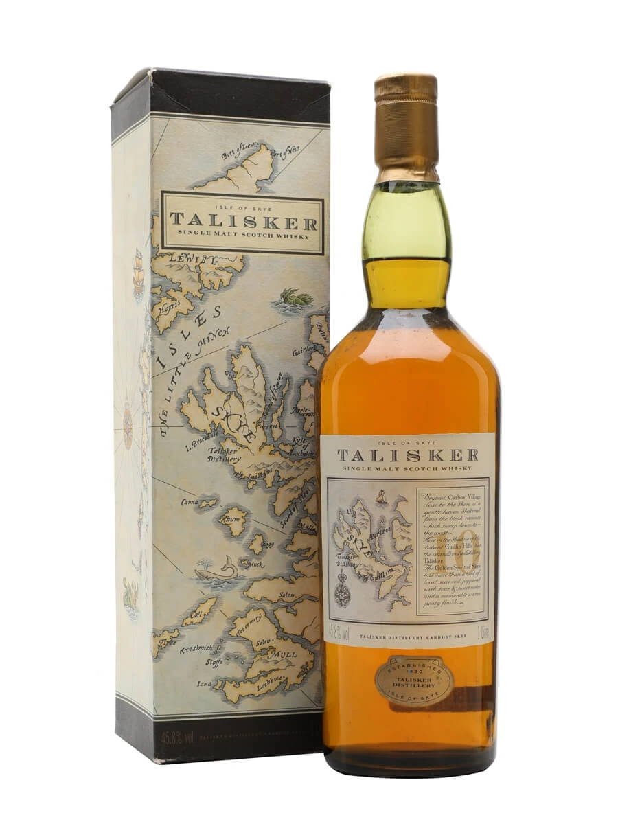Talisker 10 Year Old Single Malt Scotch Whisky