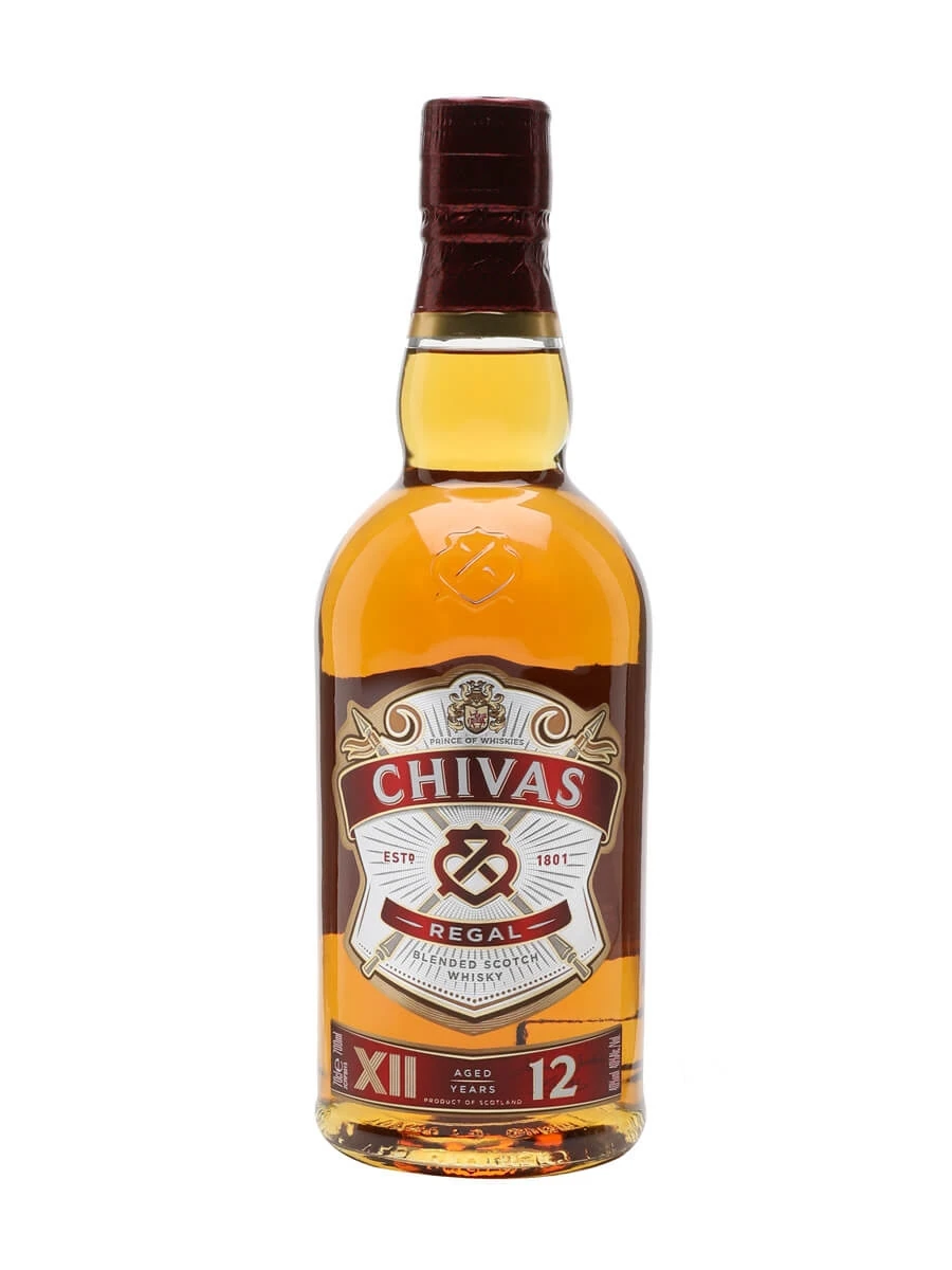 Chivas Regal 12 Year Old Blended Scotch Whisky
