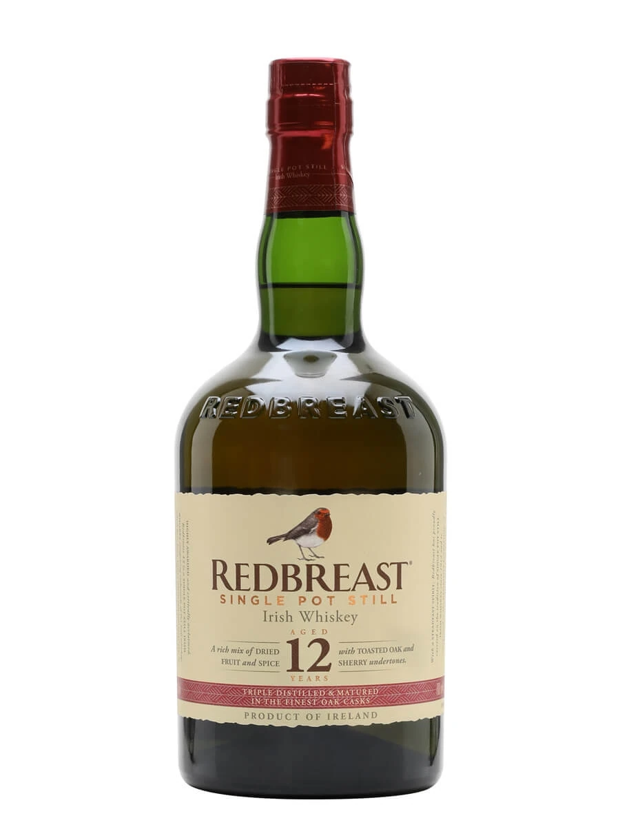 Redbreast 12 Year Old Single Pot Still Irish Whiskey